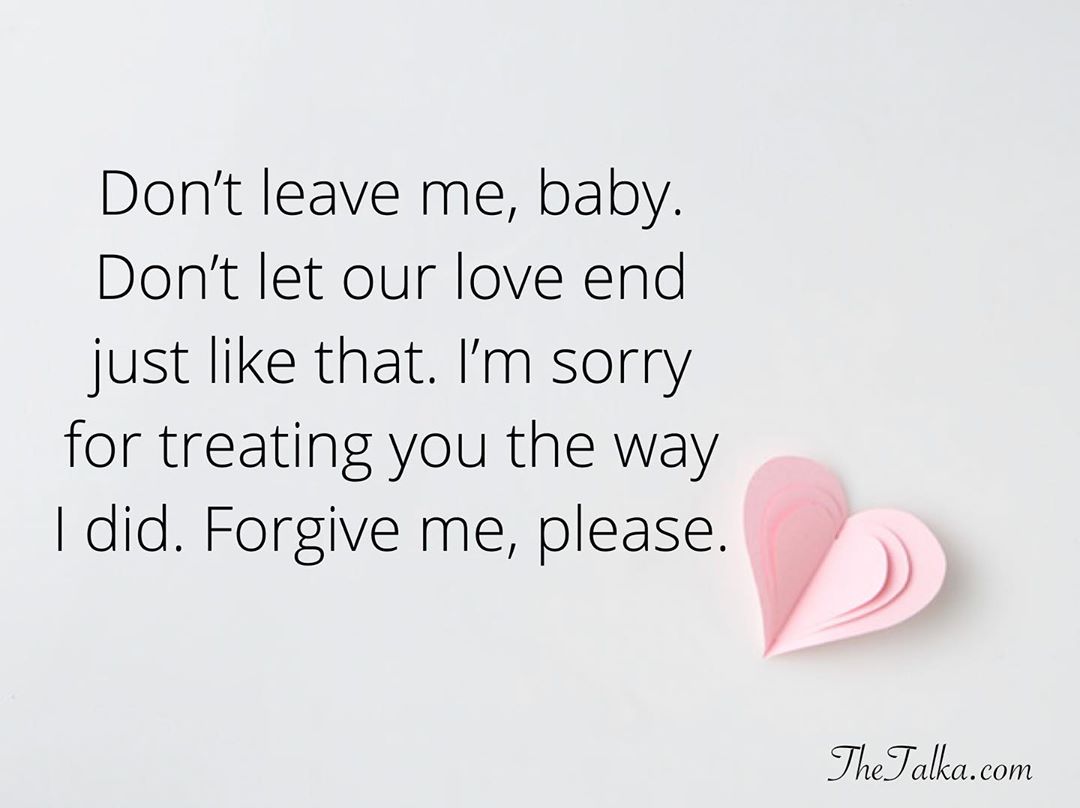 Sorry message for boyfriend