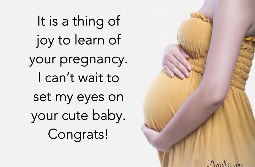Congratulations On Pregnancy Wishes 