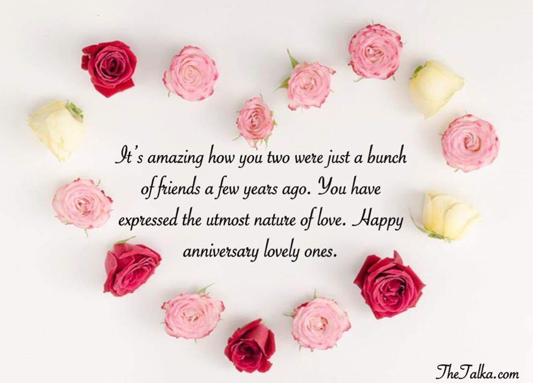 Exceptional Wedding Anniversary Wishes - TheTalka